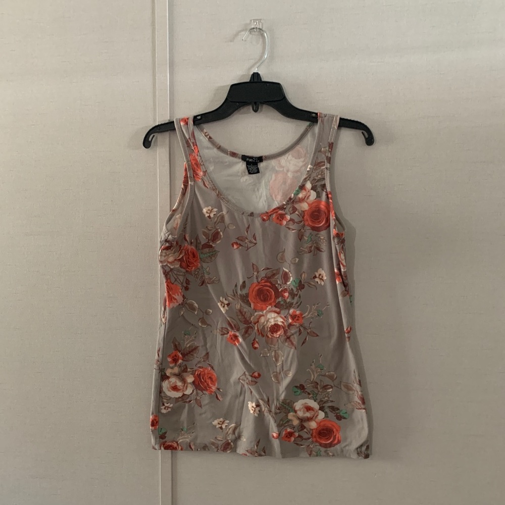 Rue 21 Floral Tank Top